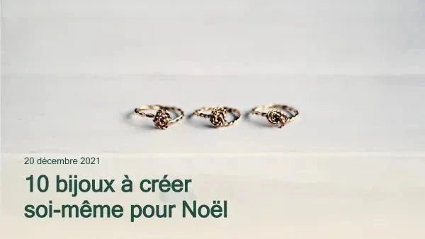 10 bijoux à créer soi-même pour Noël Image