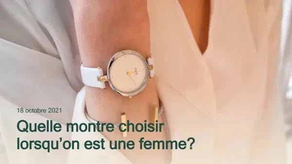 Quelle montre choisir lorsqu'on est une femme Image