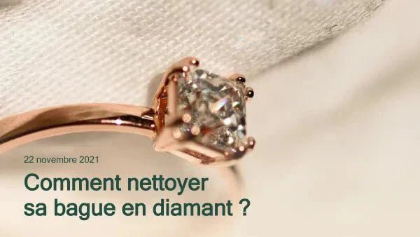 Comment nettoyer sa bague en diamant Image