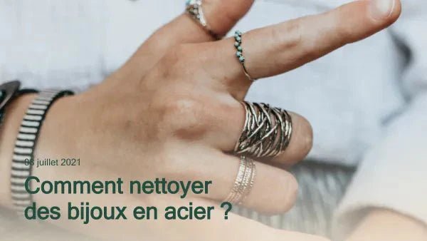 Comment nettoyer des bijoux en acier Image