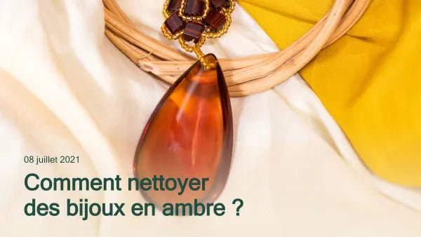 Comment nettoyer des bijoux en ambre Image
