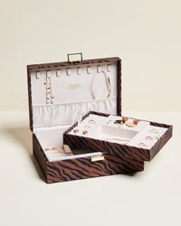 Louise Zebra Jewelry Box