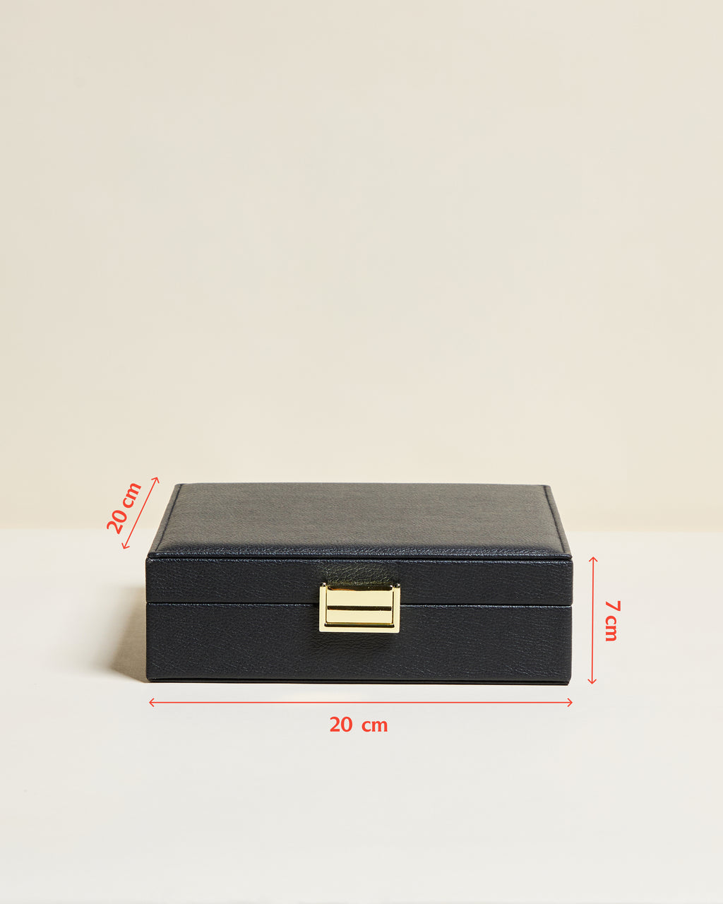 Anne PU Leather Jewelry Box
