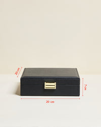 Anne PU Leather Jewelry Box
