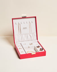 Anne PU Leather Jewelry Box