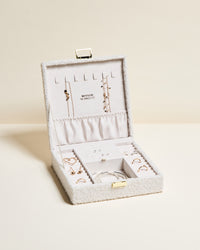 Anne bouclé jewelry box
