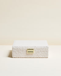 Anne bouclé jewelry box