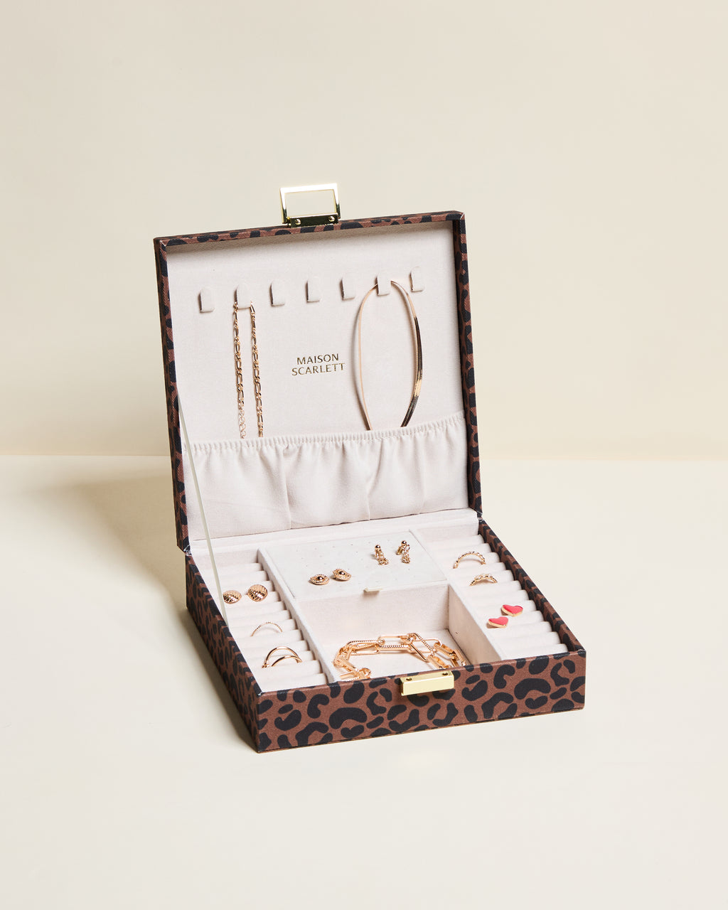Anne Leopard Jewelry Box