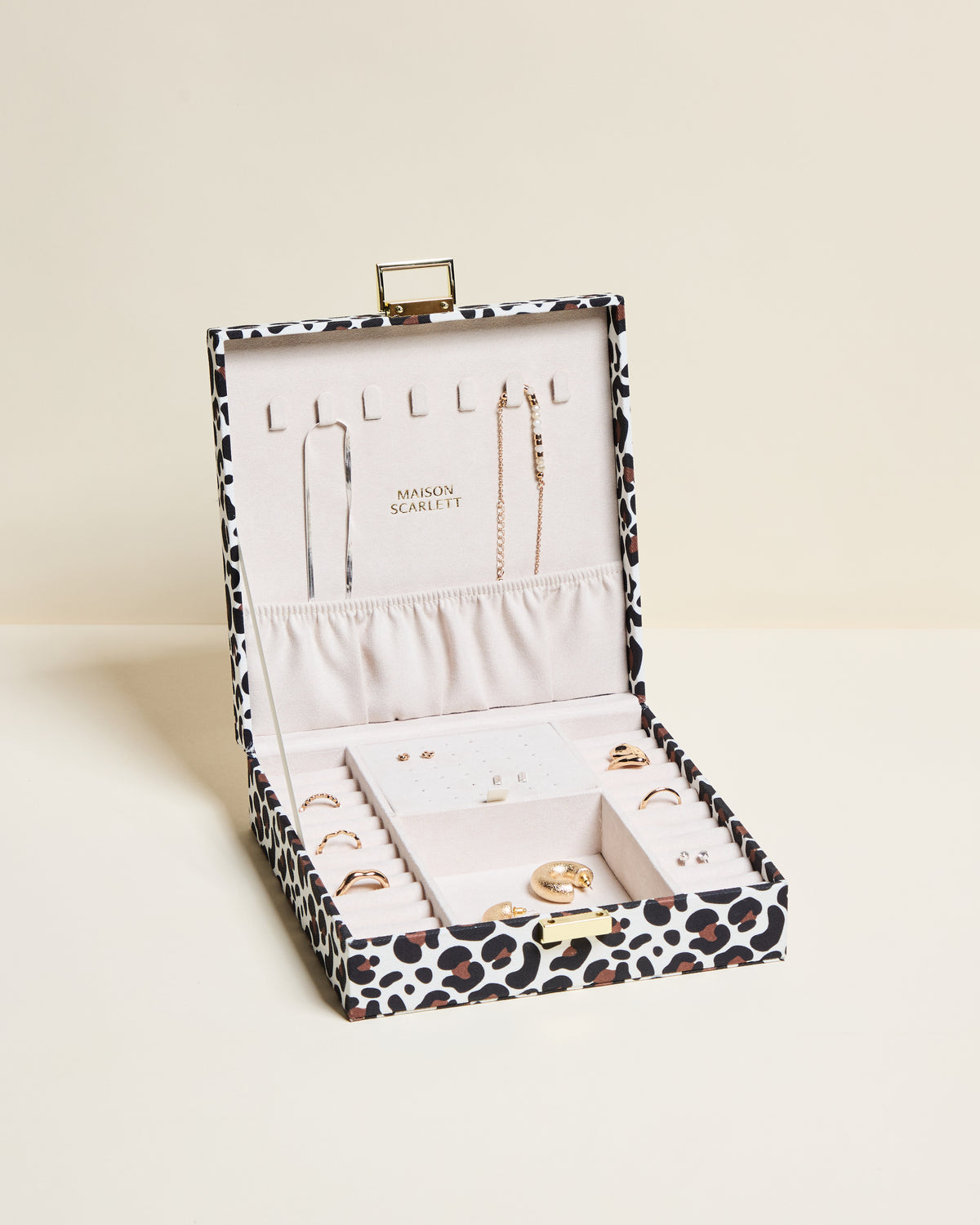 Anne Leopard Jewelry Box