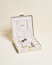 Anne Linen Jewelry Box