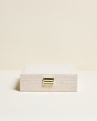 Anne Linen Jewelry Box