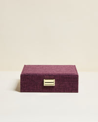 Anne Linen Jewelry Box