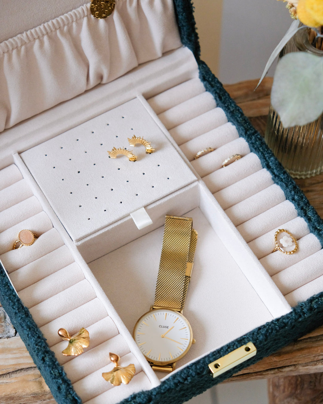 Anne teddy jewelry box