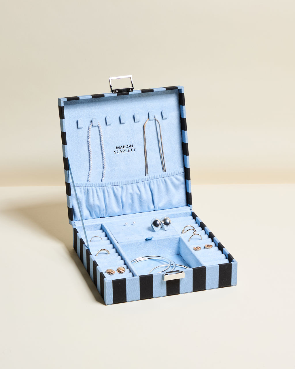 Anne Stripes Jewelry Box