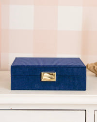 Anne corduroy jewelry box - outlet