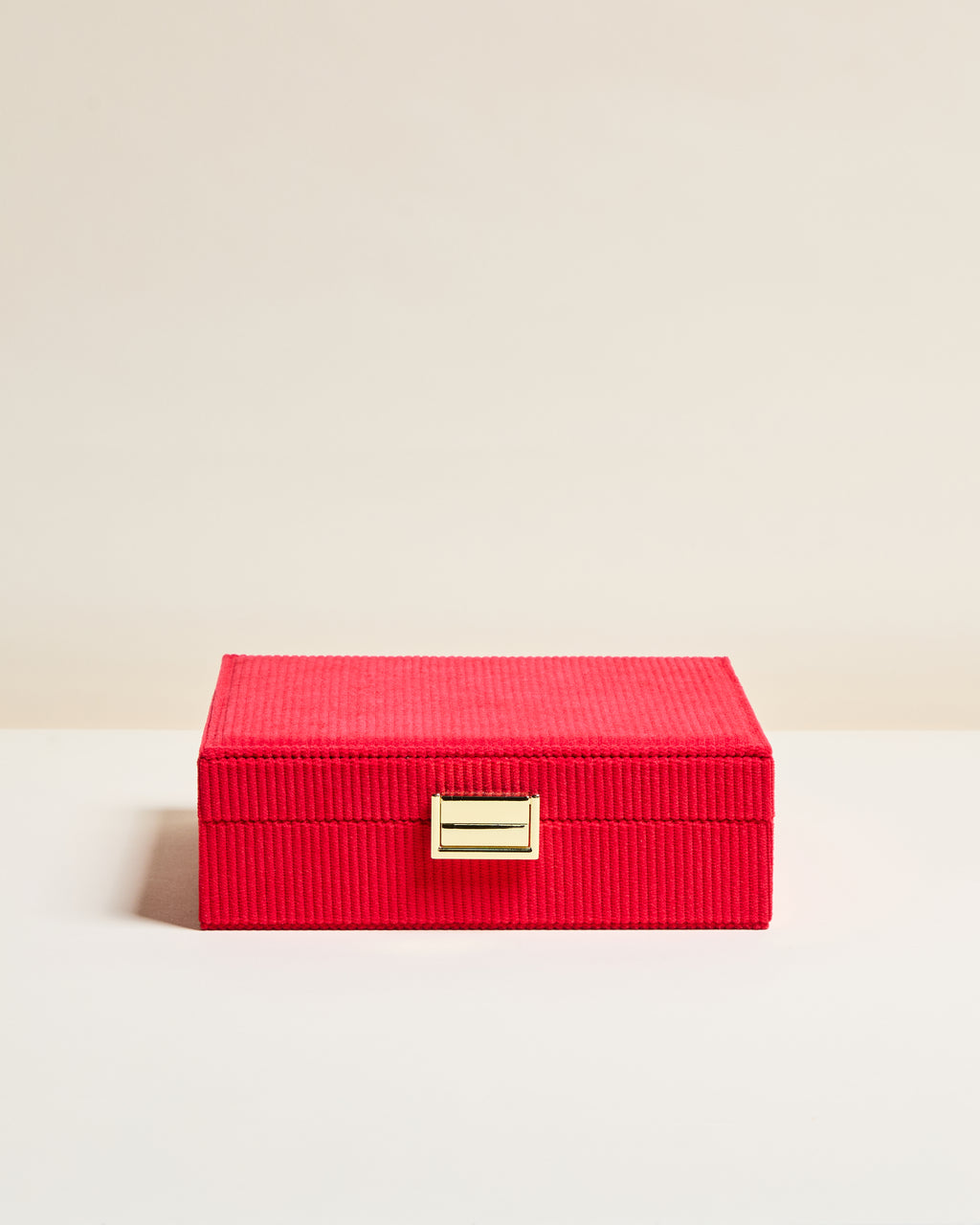 Anne Corduroy Jewelry Box