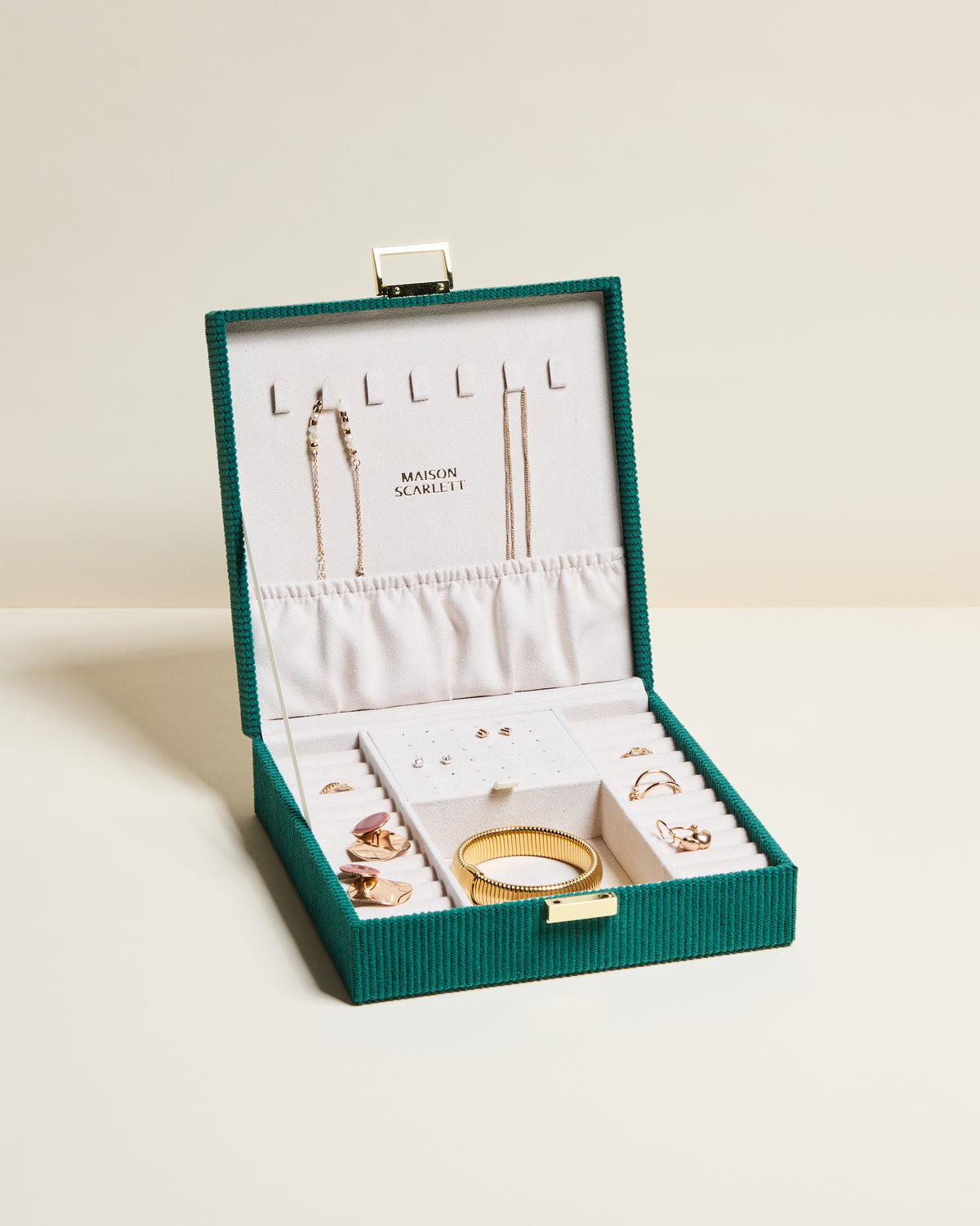 Anne corduroy jewelry box