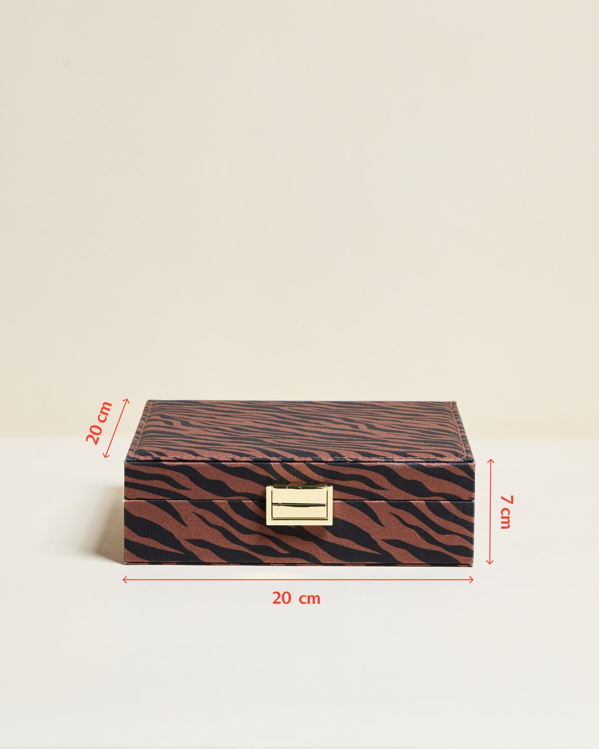 Anne Zebra Jewelry Box
