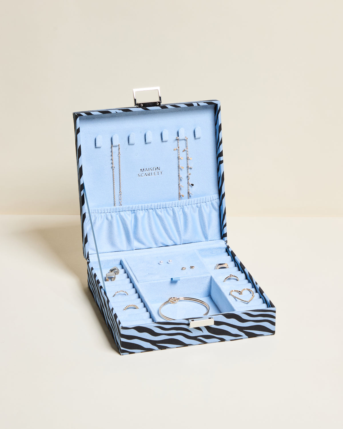 Anne Zebra Jewelry Box