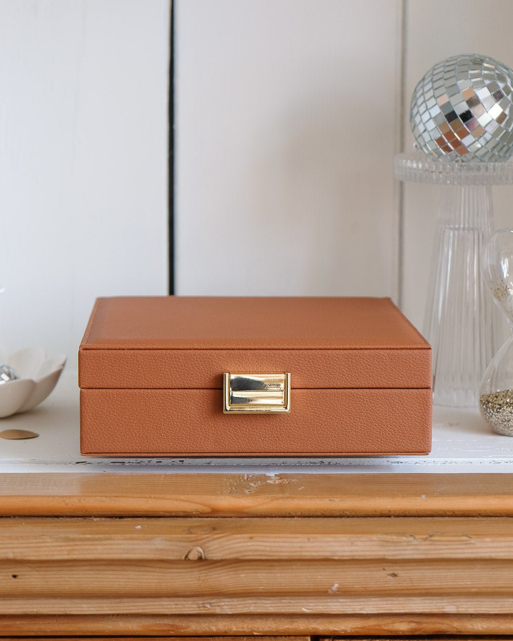 Anne PU jewelry box - outlet