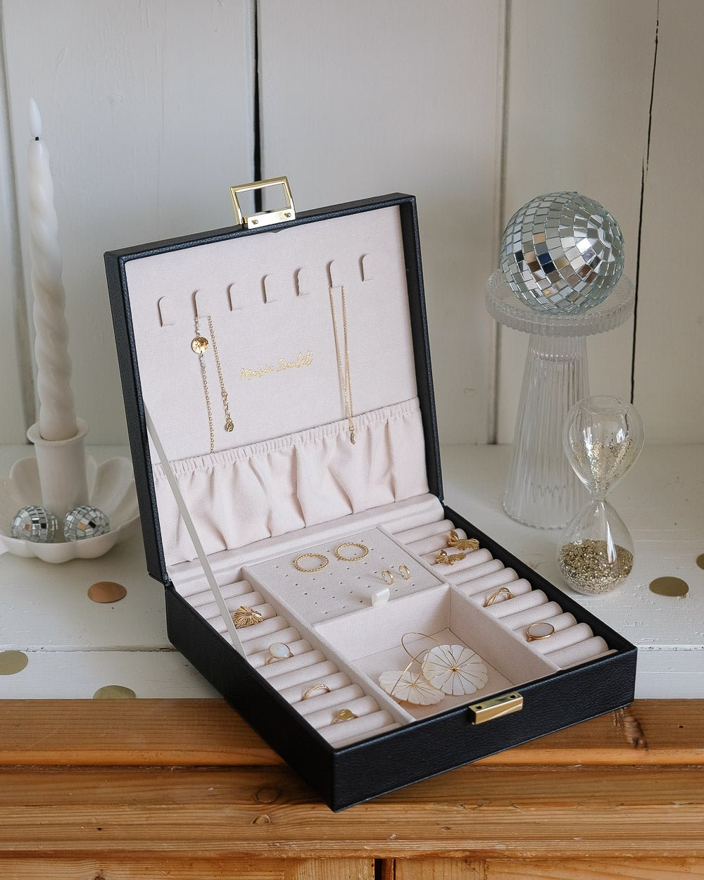 Anne PU jewelry box - outlet