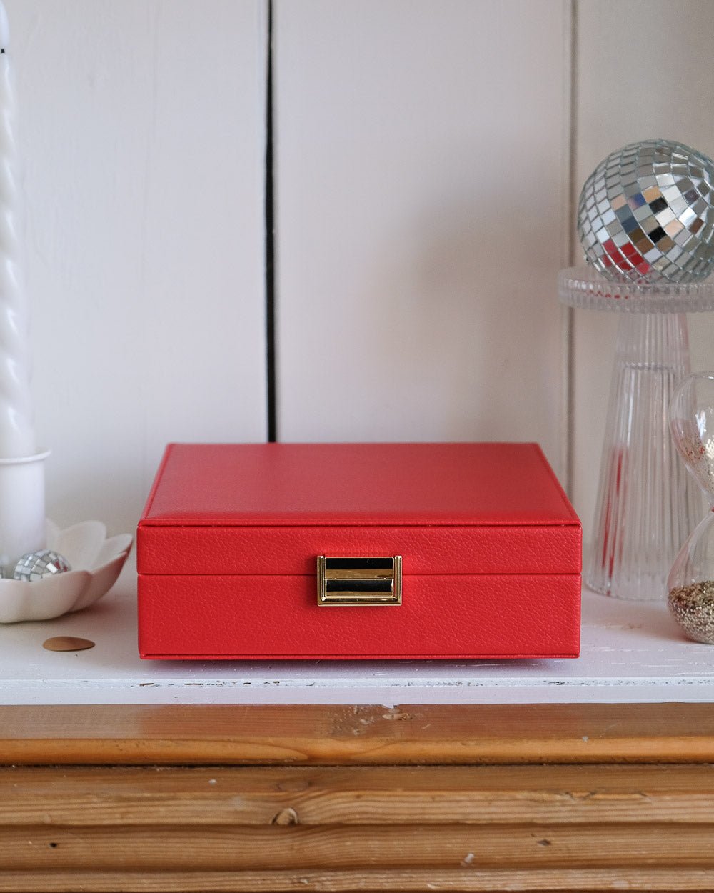 Anne PU jewelry box - outlet