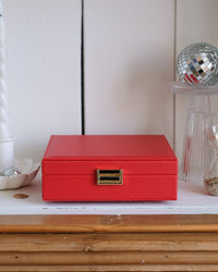 Anne PU jewelry box - outlet