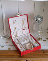 Anne PU jewelry box - outlet