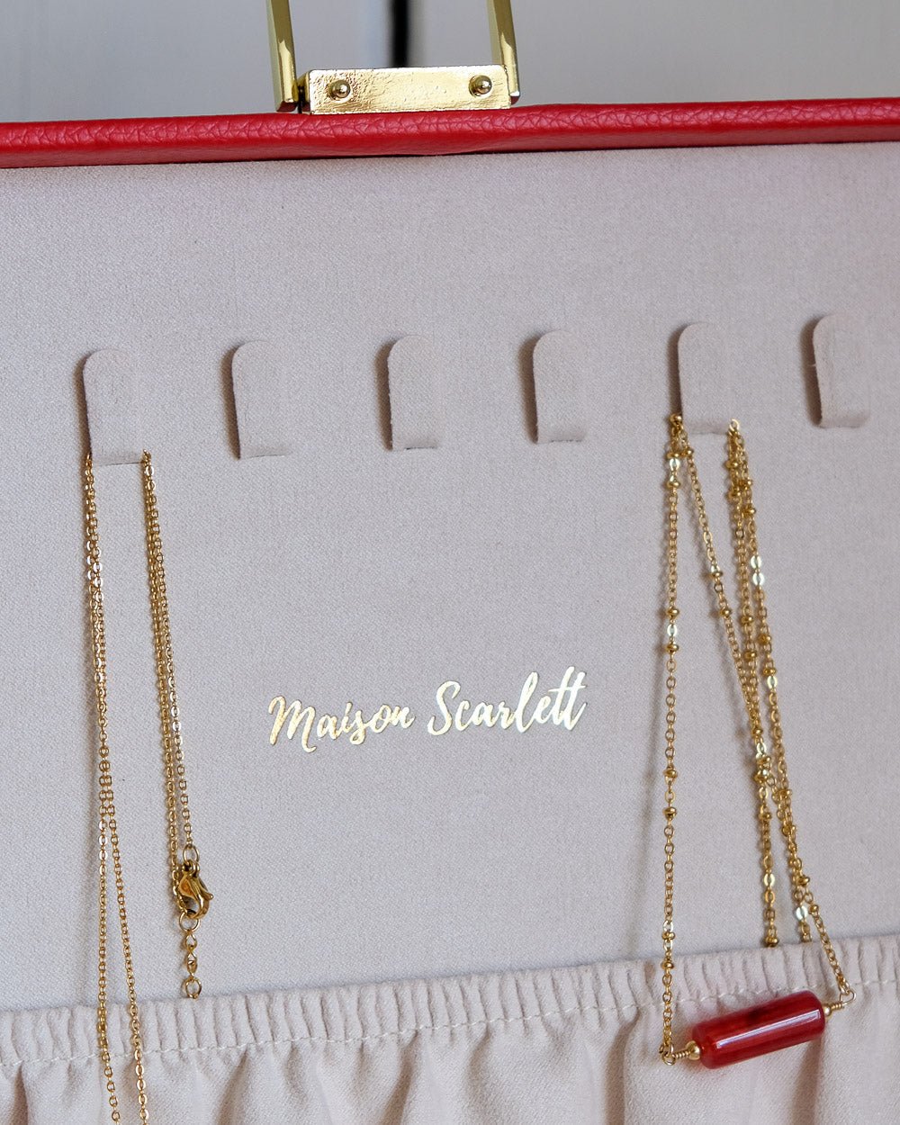 Anne PU jewelry box - outlet
