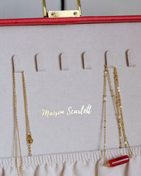 Anne PU jewelry box - outlet