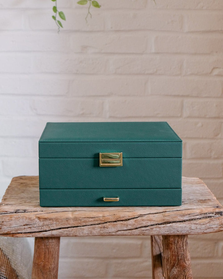 Denise PU leather jewelry box