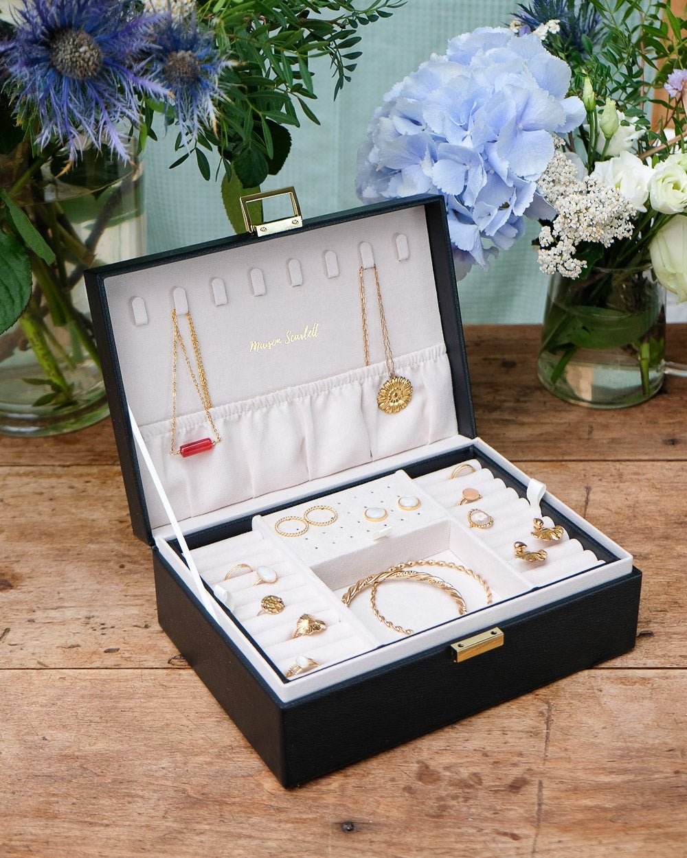 Louise PU jewelry box - Outlet