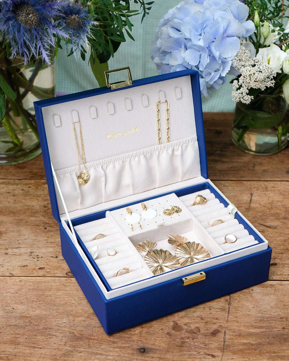 Louise PU jewelry box - Outlet