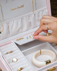 Louise PU jewelry box - Outlet