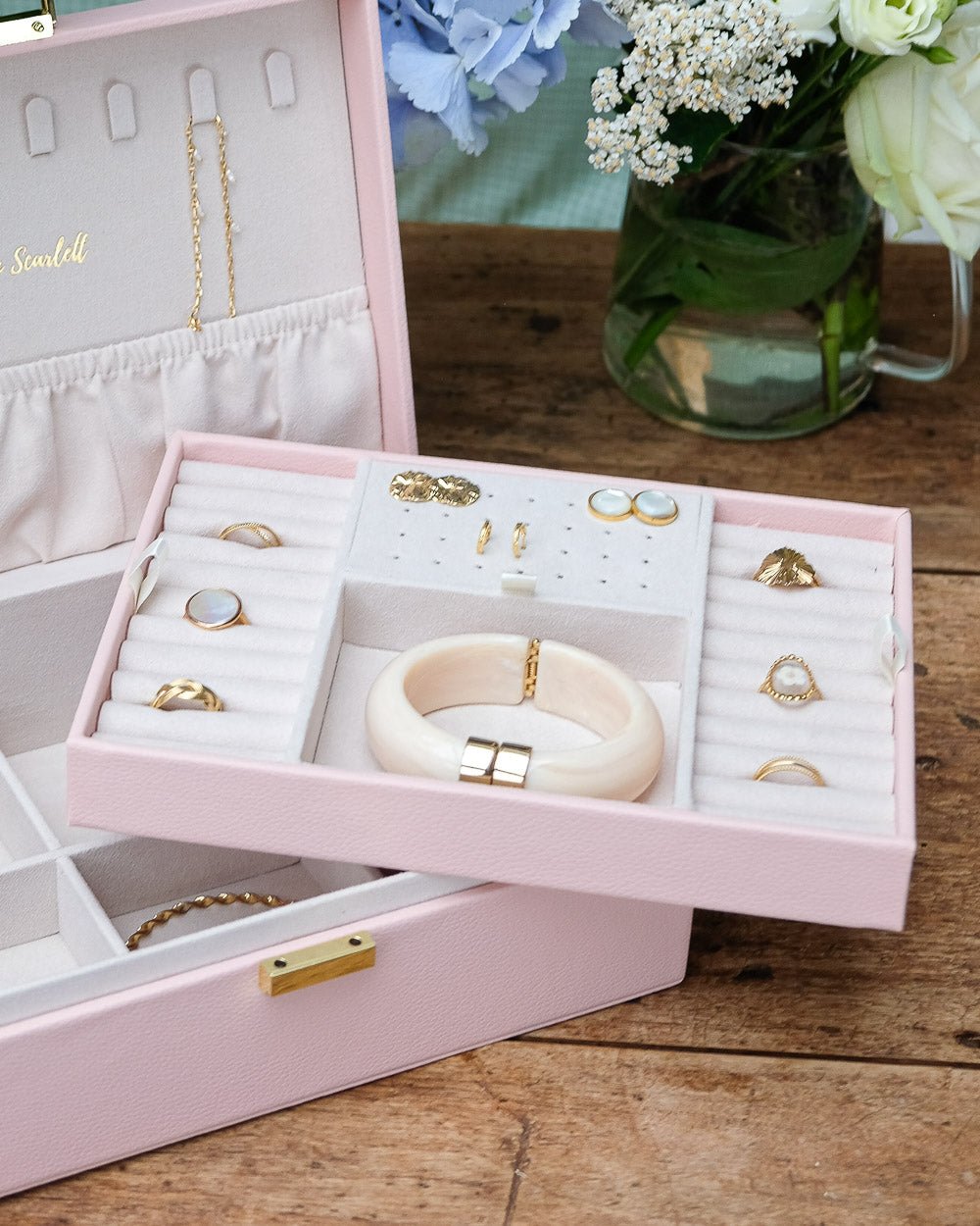 Louise PU jewelry box - Outlet