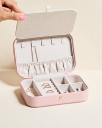 Brigitte PU Travel Jewelry Box
