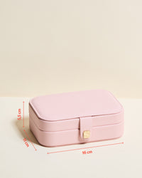 Brigitte PU Travel Jewelry Box