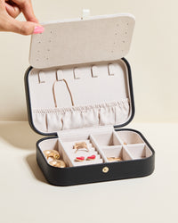 Brigitte PU Travel Jewelry Box