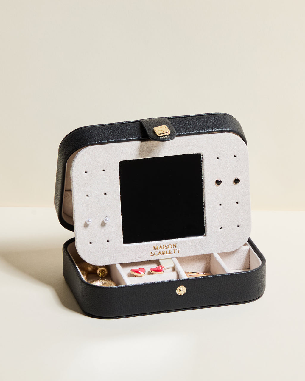 Brigitte PU Travel Jewelry Box