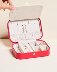 Brigitte PU Travel Jewelry Box