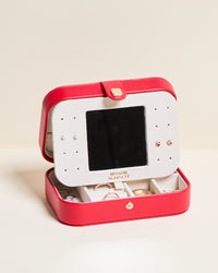 Brigitte PU Travel Jewelry Box