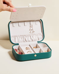 Brigitte PU Travel Jewelry Box