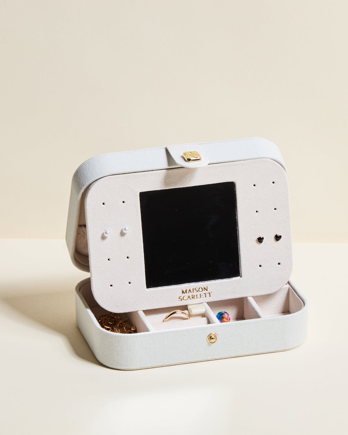 Brigitte Amour Amour Travel Jewelry Box