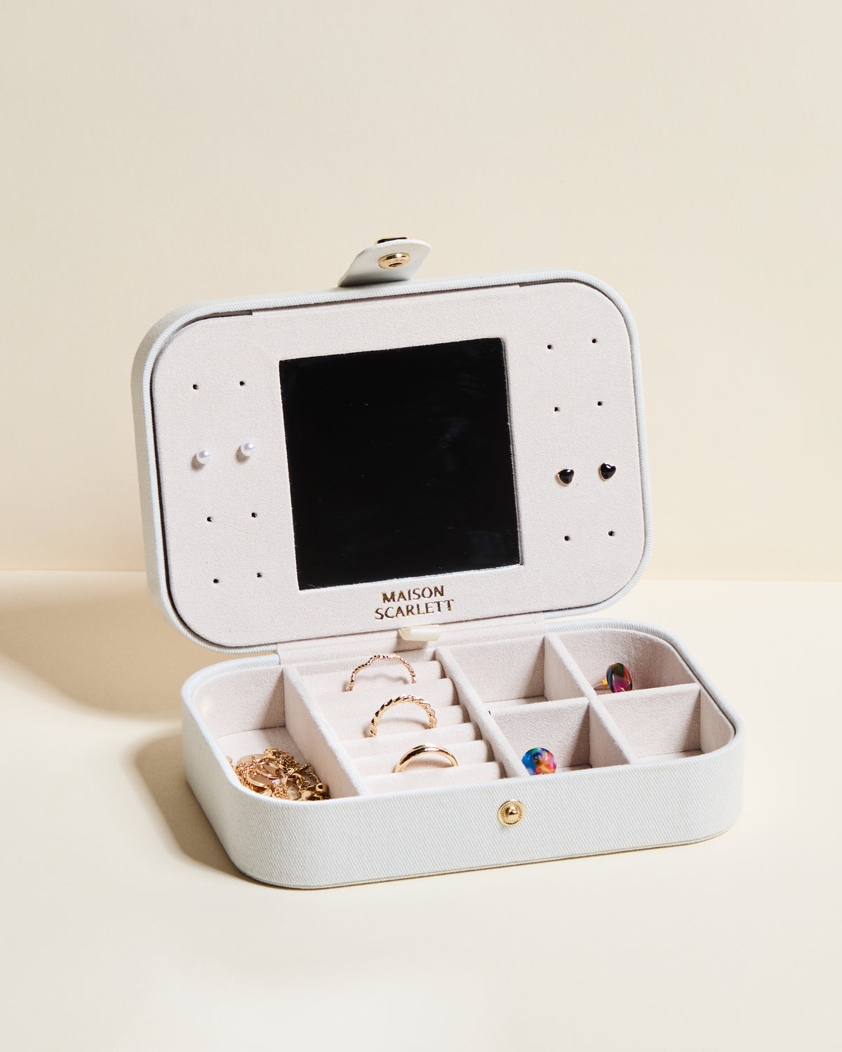 Brigitte Amour Amour Travel Jewelry Box