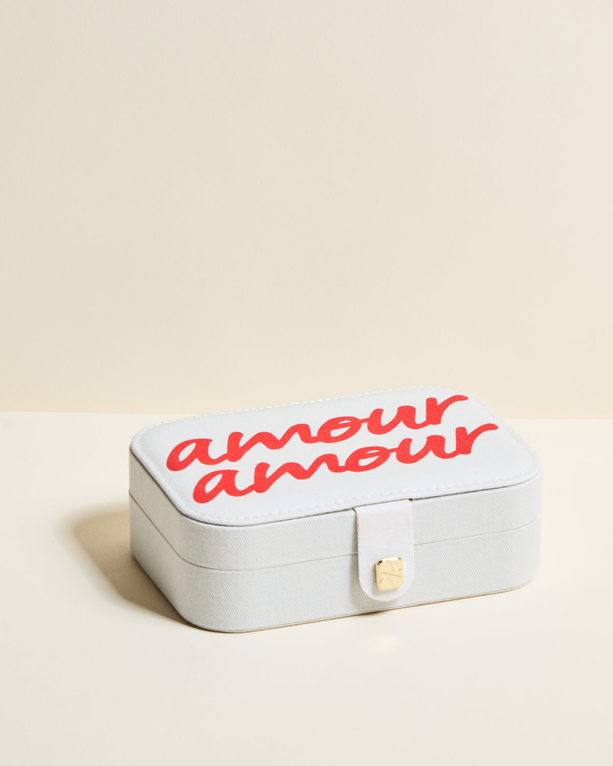 Brigitte Amour Amour Travel Jewelry Box