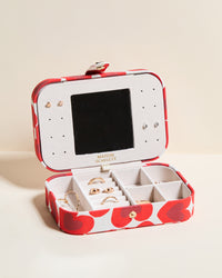Brigitte Kisses Kisses Travel Jewelry Box