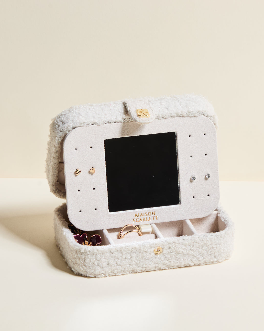 Brigitte teddy travel jewelry box