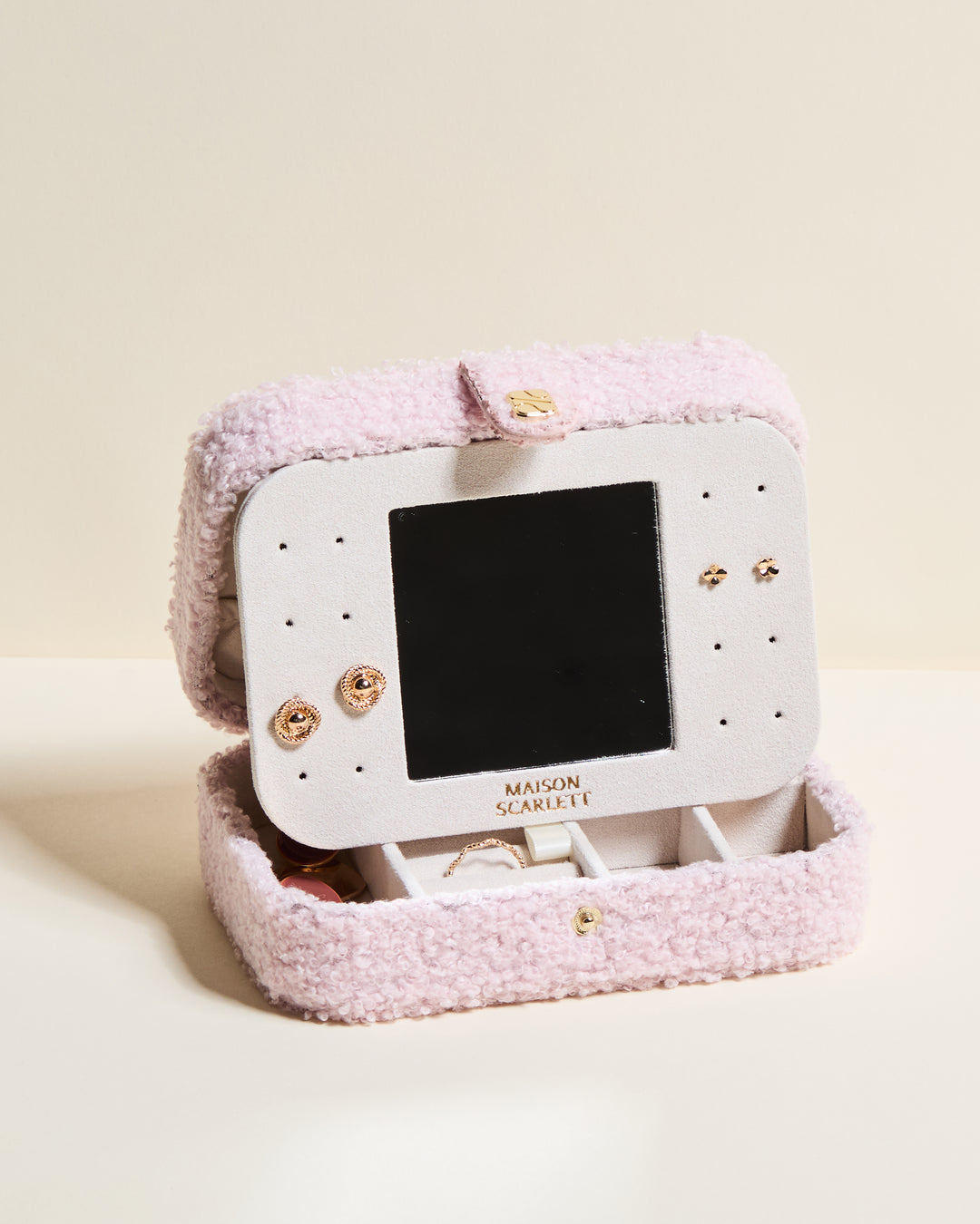 Brigitte teddy travel jewelry box