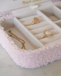 Brigitte Fleece Travel Jewelry Box - Outlet