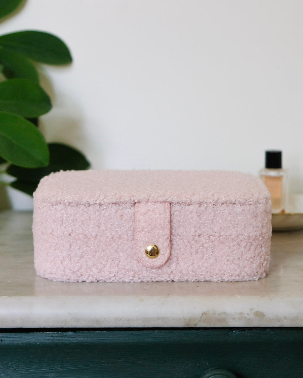 Brigitte Fleece Travel Jewelry Box - Outlet